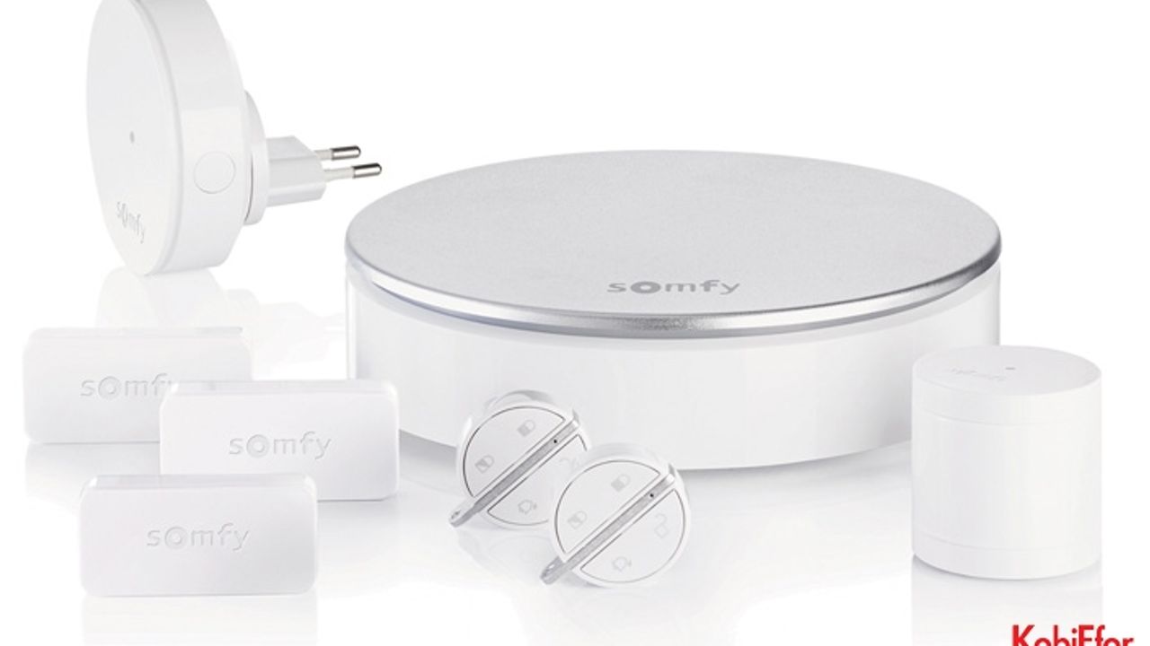 Pratik ve teknolojik; Somfy Home Alarm