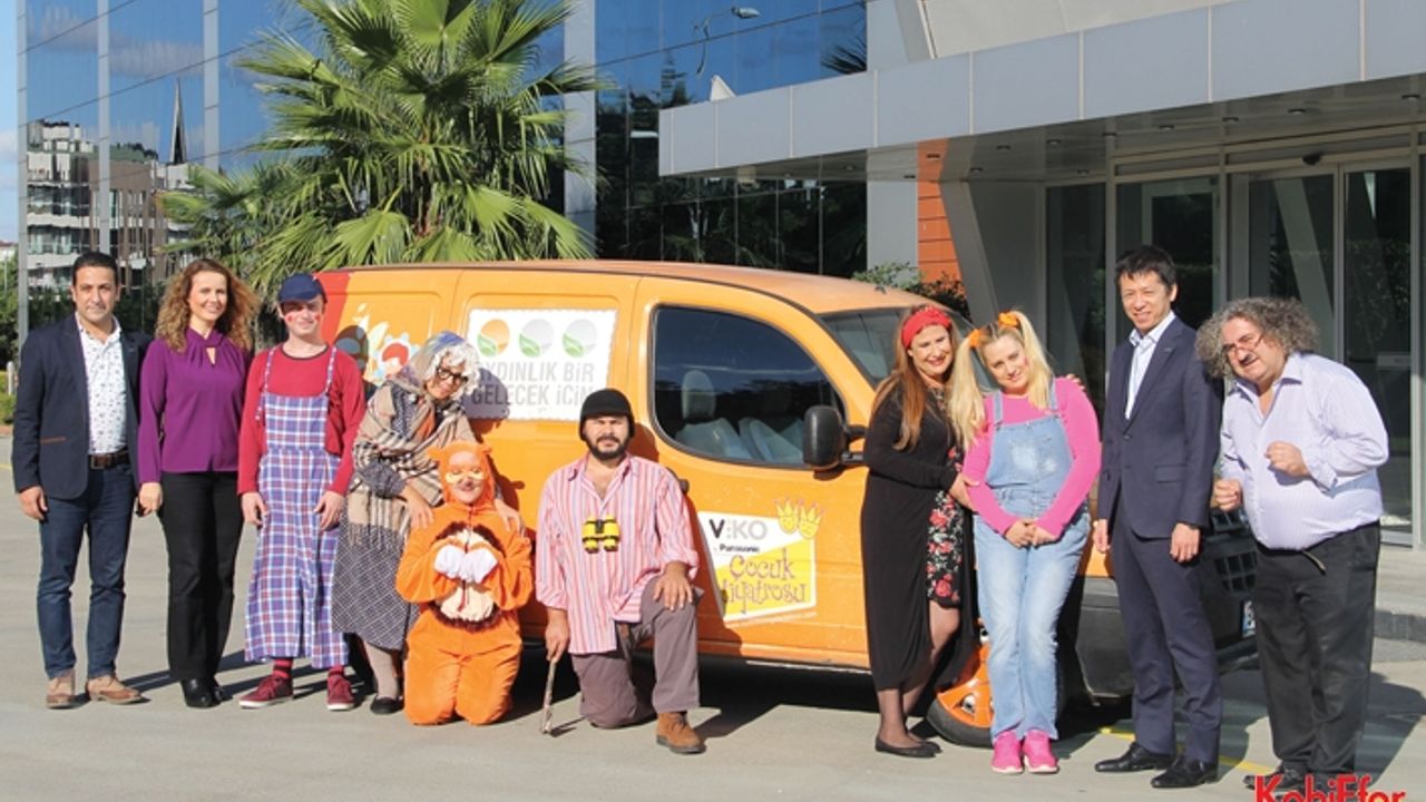 VİKO by Panasonic Çocuk Tiyatrosu “perde” dedi: hedef; enerji verimliliği