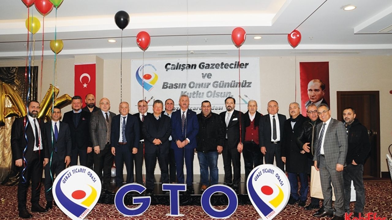 Gebze Ticaret Odası, ulusal ve yerel basınla buluştu