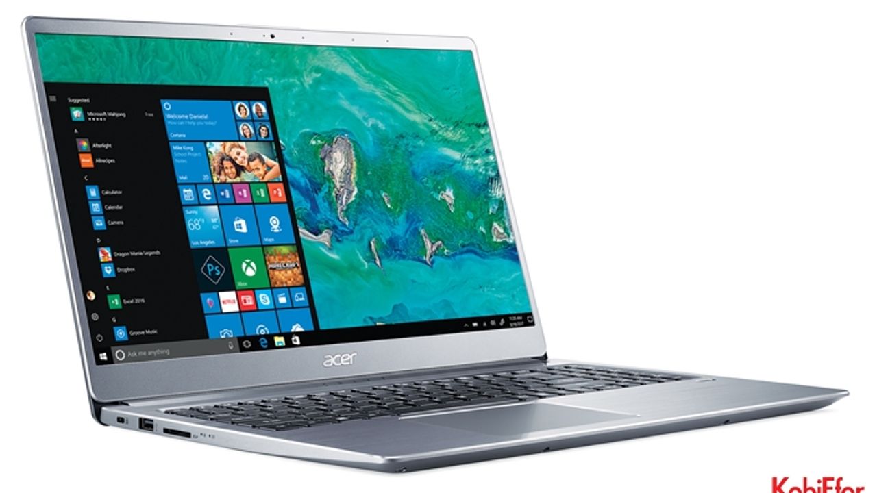 Şık tasarımıyla göz dolduran Acer Swift 3 ile sevginizi yansıtın