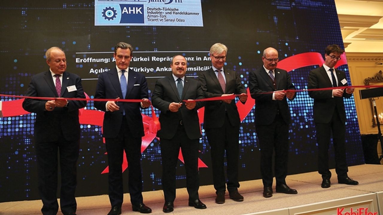 Alman-Türk Ticaret ve Sanayi Odası Ankara Ofisi açıldı