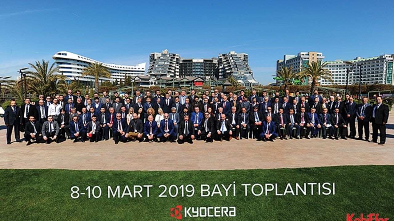 KYOCERA Bilgitaş 2019 Bayi Toplantısı gerçekleşti