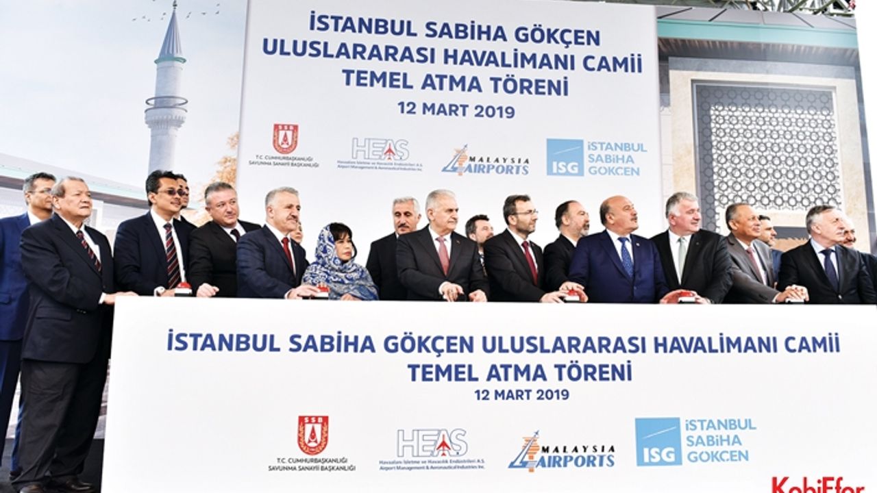 Sabiha Gökçen Havalimanı’ndan cami projesi