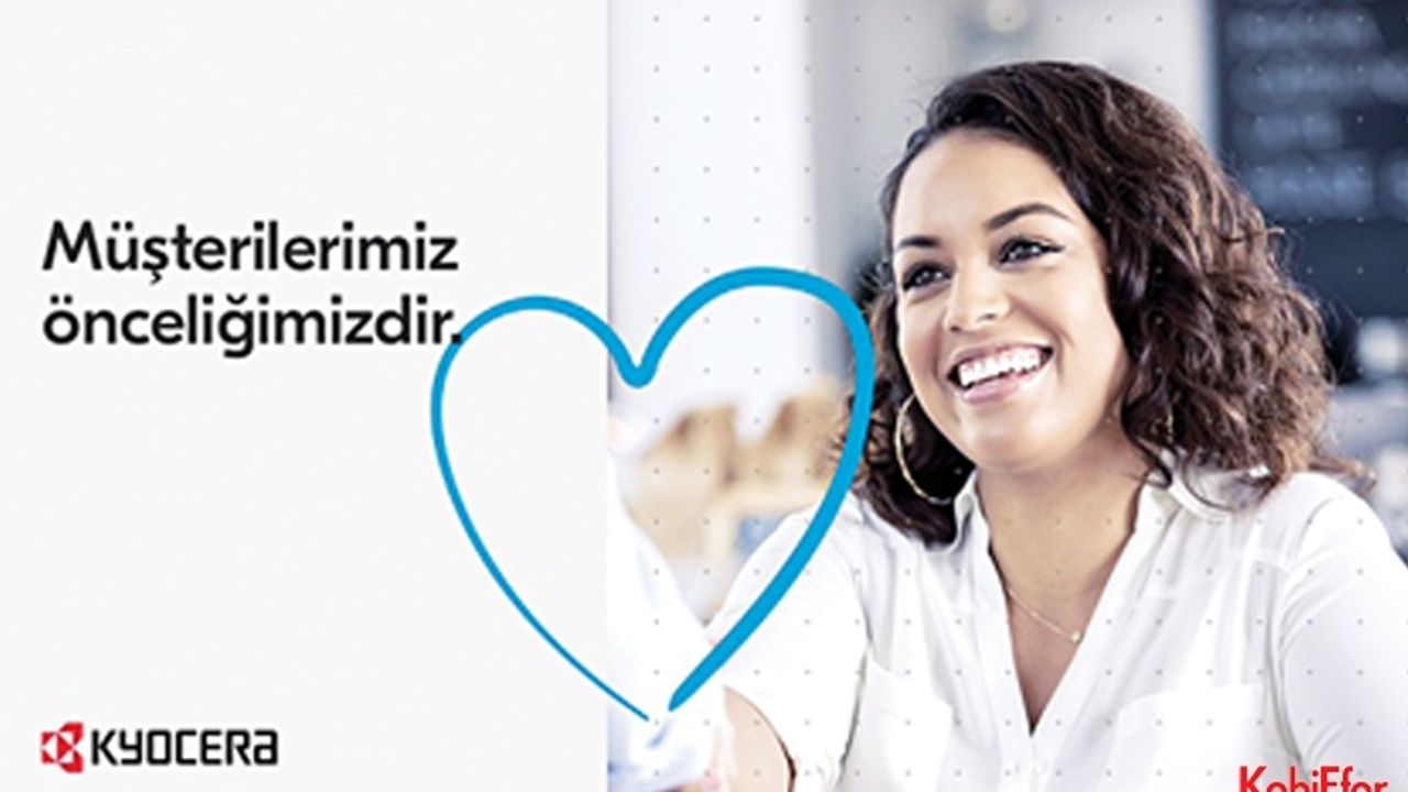 Kyocera yenilenmiş marka kimliğini sergiliyor