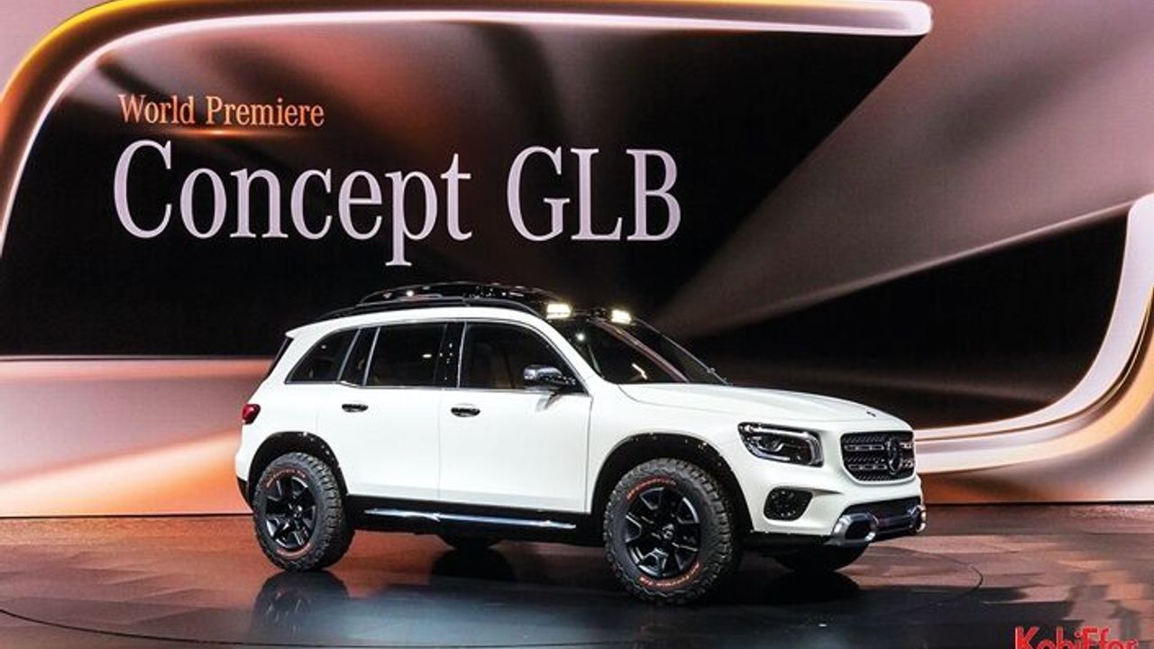Mercedes-Benz Concept GLB dünya tanıtımını Çin’de yaptı