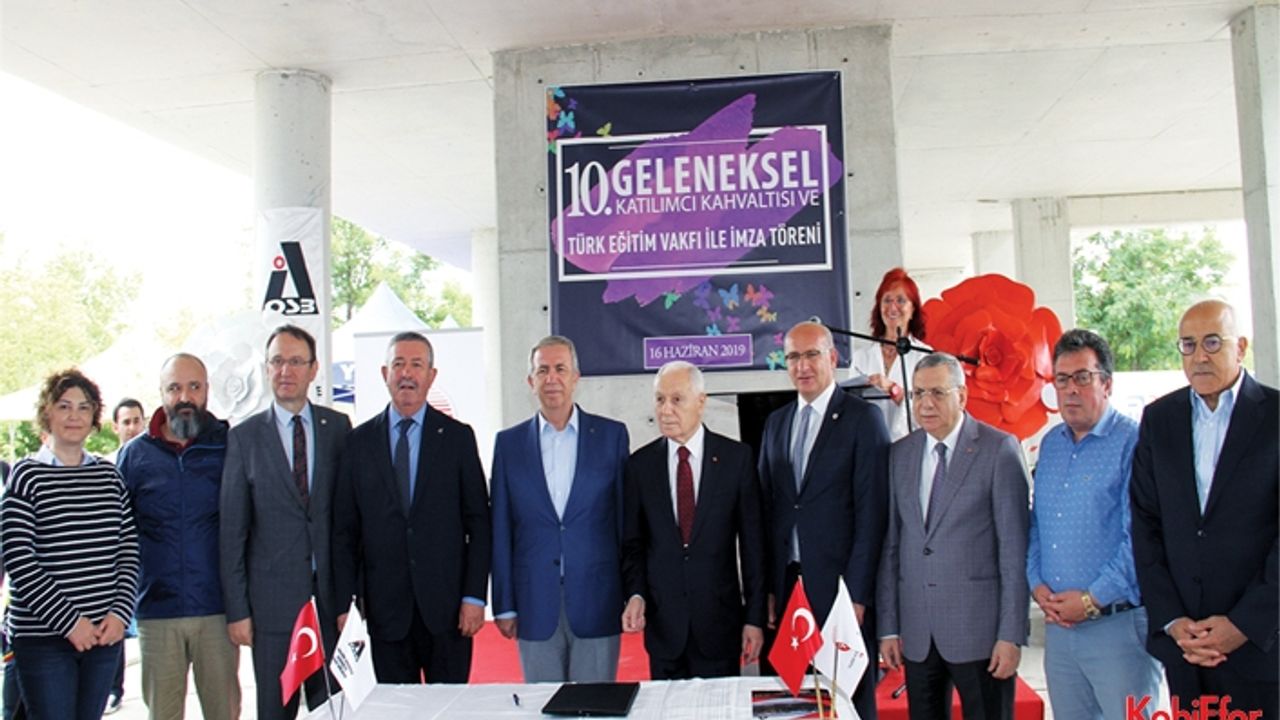 Anadolu OSB ve TEV eğitim için el sıkıştı