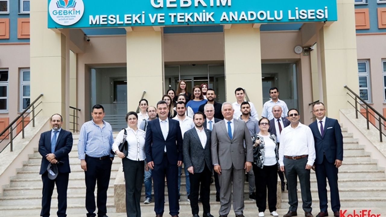 GEBKİM MTAL mesleki eğitimde örnek okul olacak