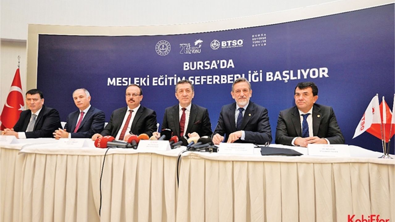 Bursa TSO: Mesleki eğitime yatırım
