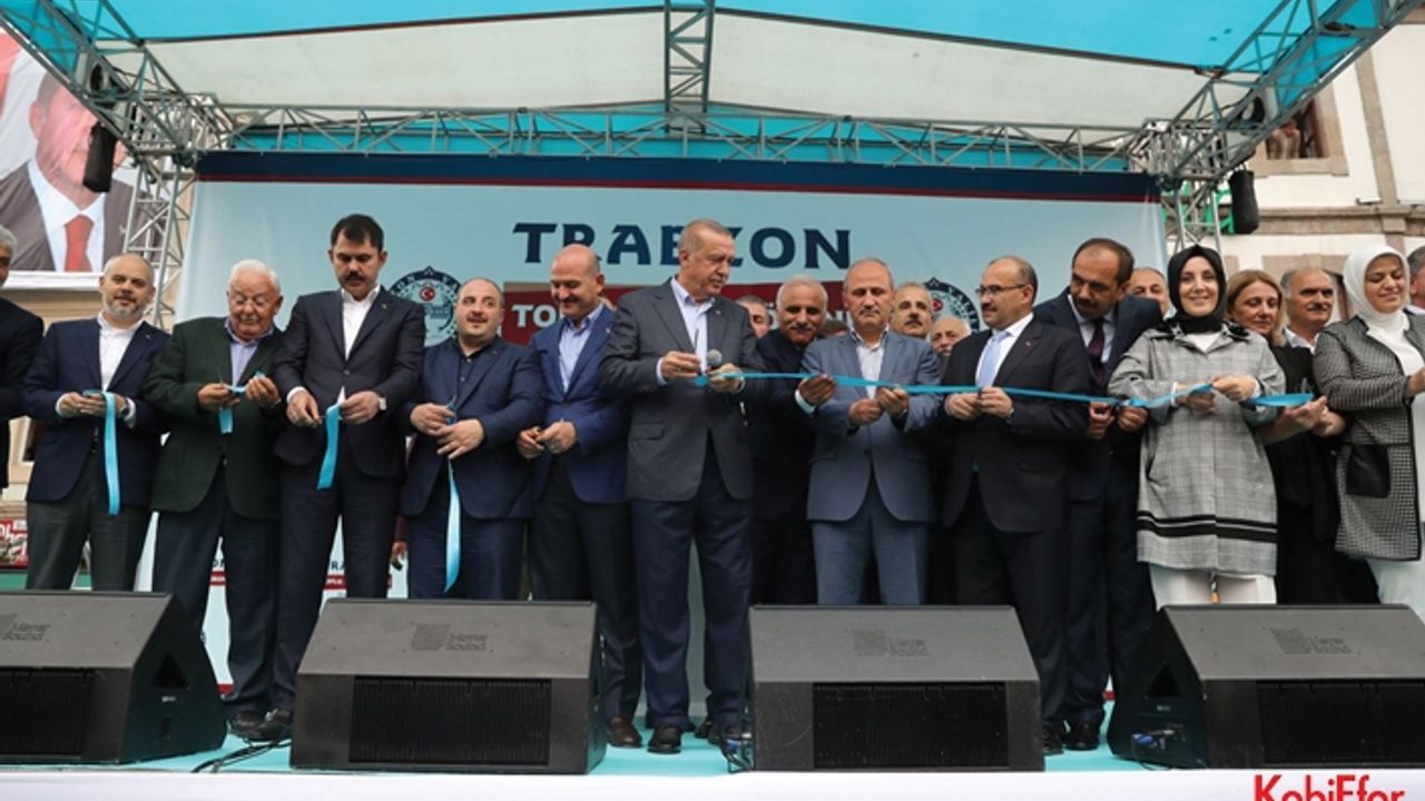 Cumhurbaşkanı Recep Tayyip Erdoğan, Trabzon’a müjde verdi