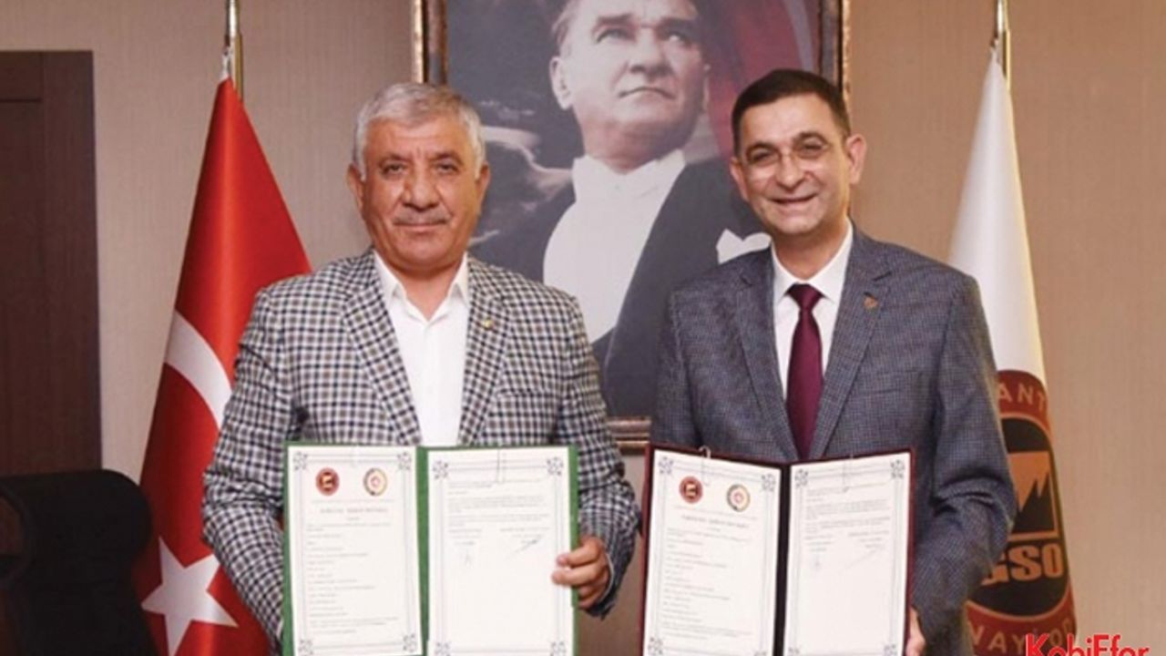 GSO ile ATSO, Kardeş Oda oldu