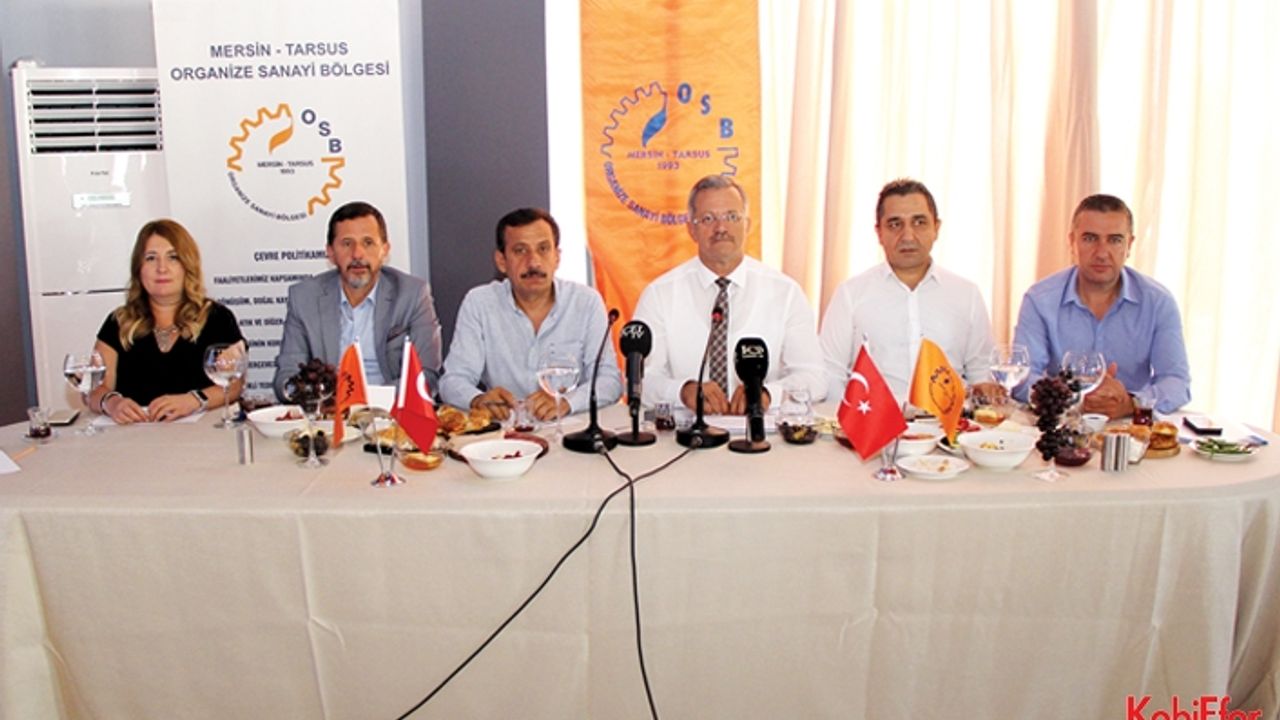 Sabri Tekli: “MTOSB Mersin’in gelişimine büyük katkı sağlıyor”