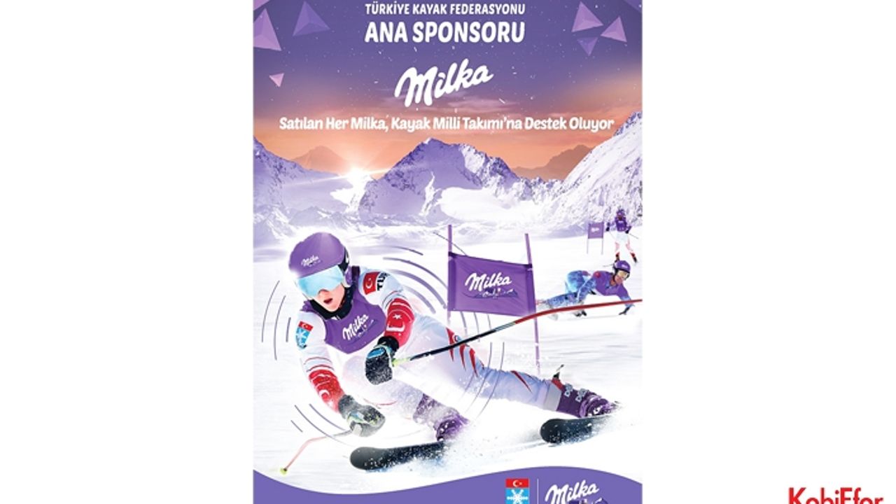 Milka 2020’de de Türk kayağına destek