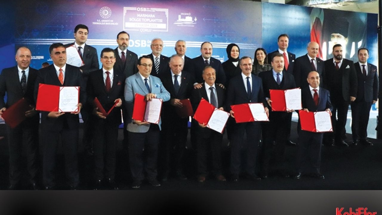 OSBÜK Marmara Bölge Toplantısı’ndan çıkan sinerji; Kardeş OSB’ler