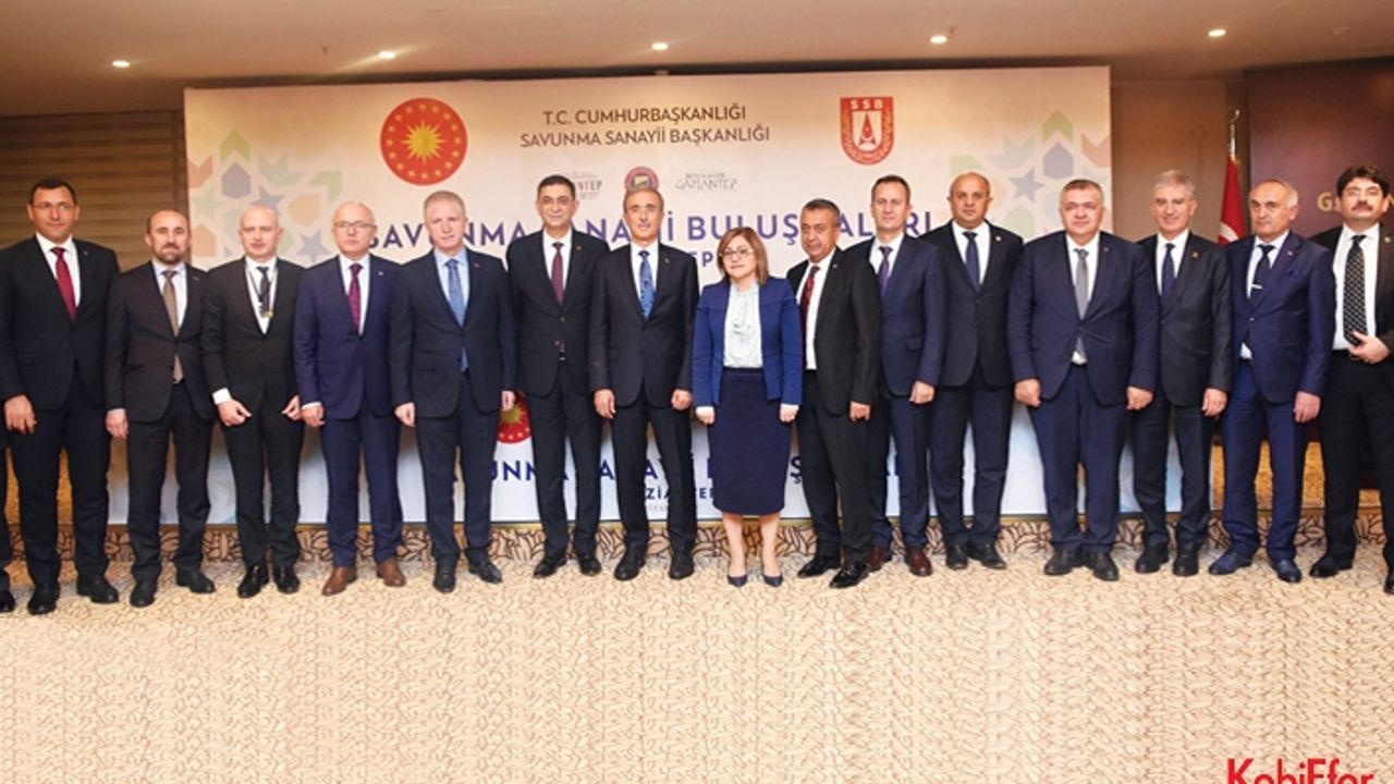 Savunma Sanayii Buluşması Gaziantep Toplantısı, GSO’da yapıldı