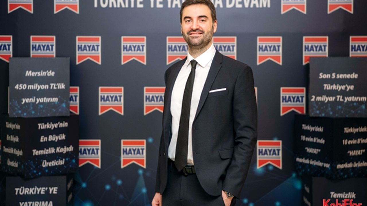 Hayat Kimya Türkiye Genel Müdürü Enes Çizmeci; “Dünyada Hayat var”