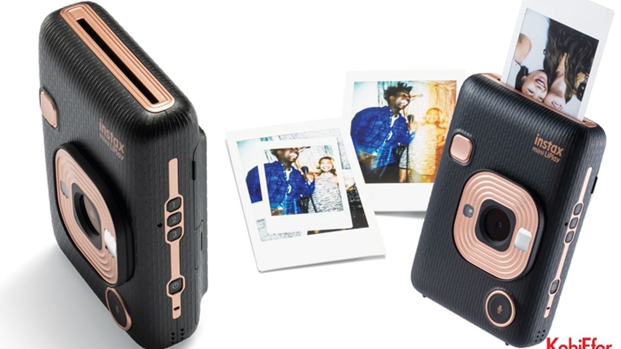 Instax Mini LiPlay ile fotoğrafların artık sesi var!