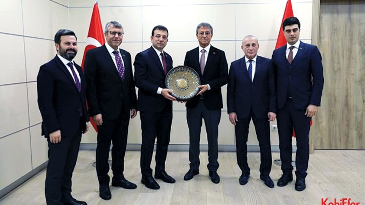 Tuzla OSB’lerinden İBB Başkanı Ekrem İmamoğlu’na ziyaret