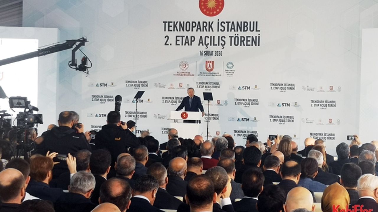 Cumhurbaşkanı Recep Tayyip Erdoğan Teknopark İstanbul’u ziyaret etti