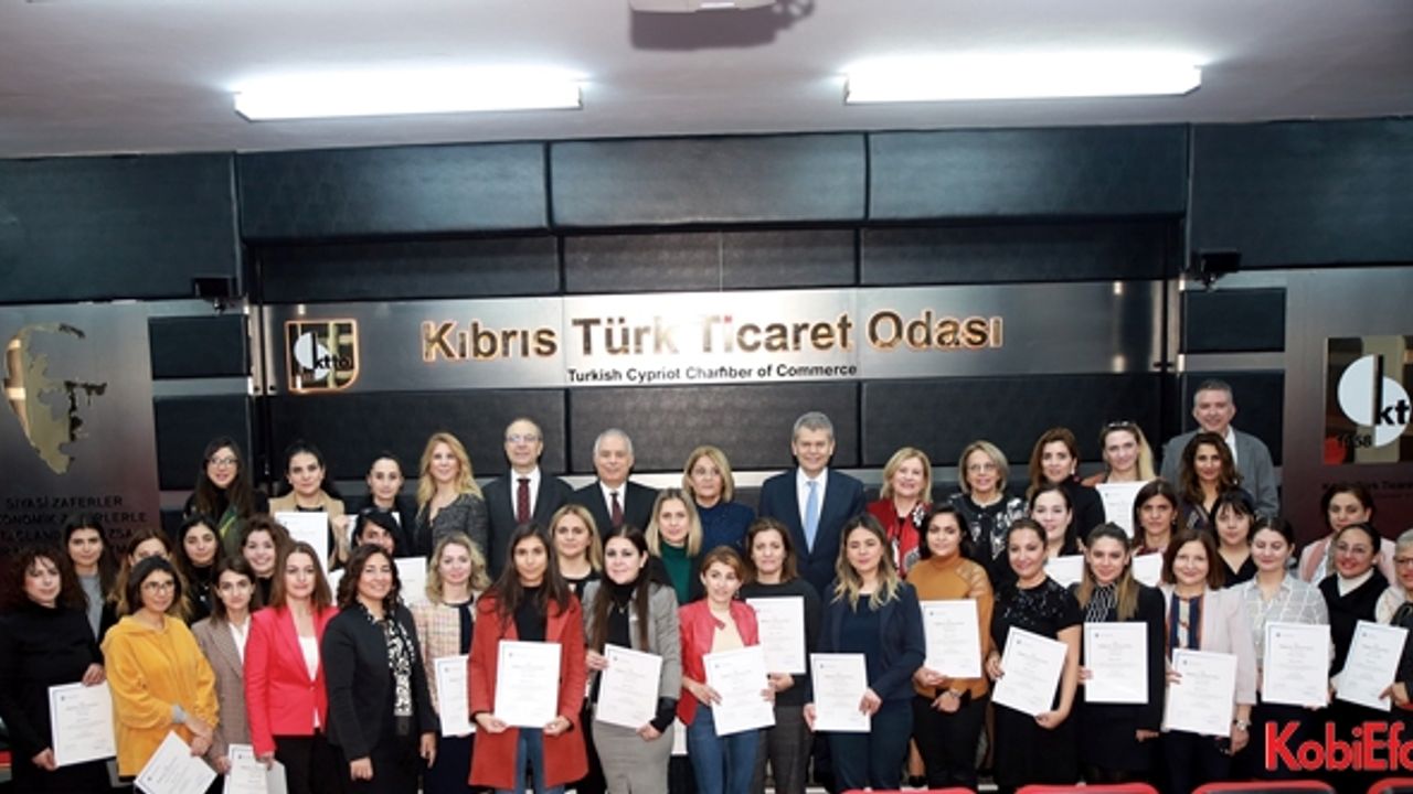 Kadın Girişimci Yönetici Okulu KKTC’deki mezunlarını verdi