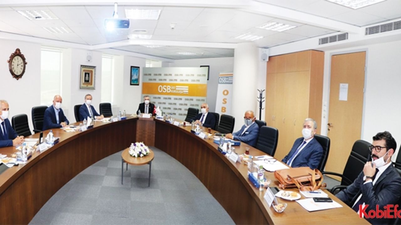 Bakan Yardımcısı Büyükdede ile Rehberlik ve Teftiş Başkanı Altunal’dan OSBÜK’e ziyaret