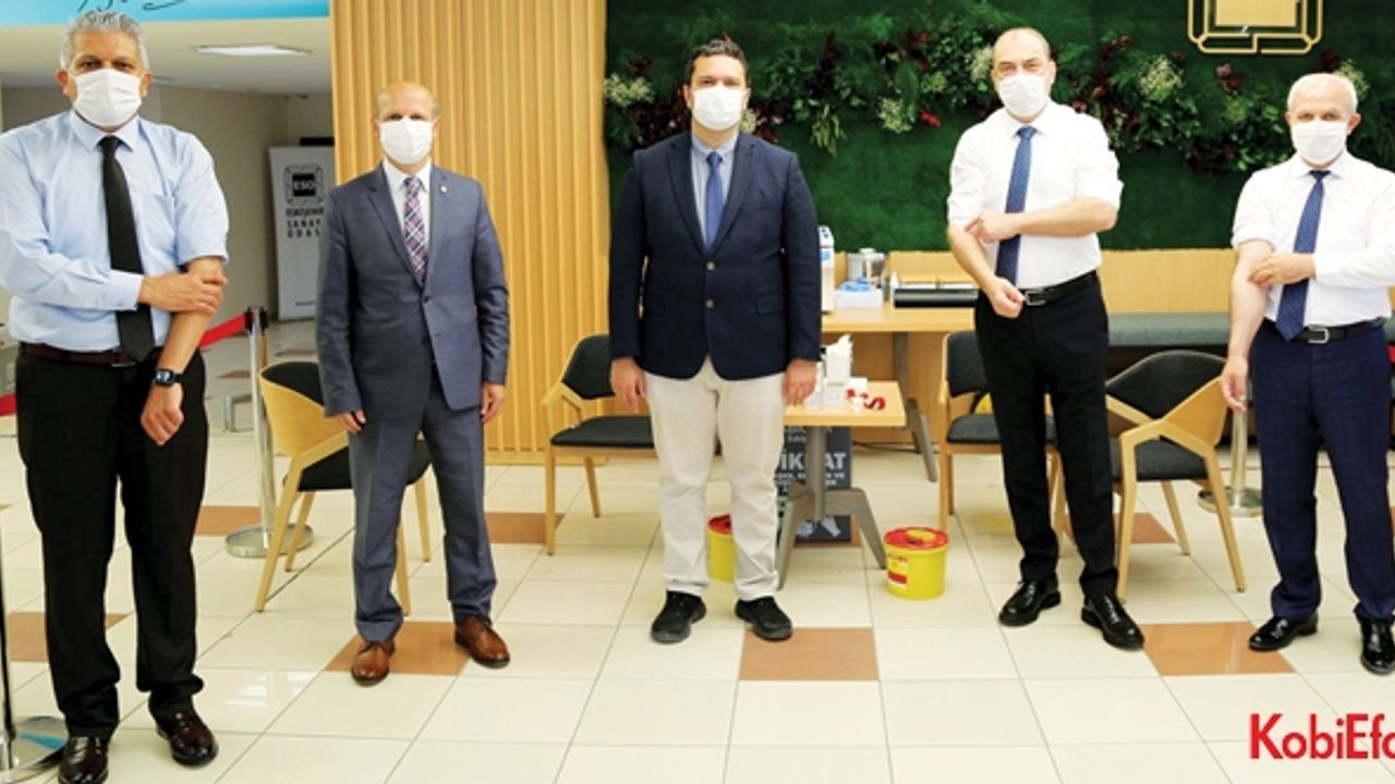 ESO Üyesi firmalarda antikor testleri başladı