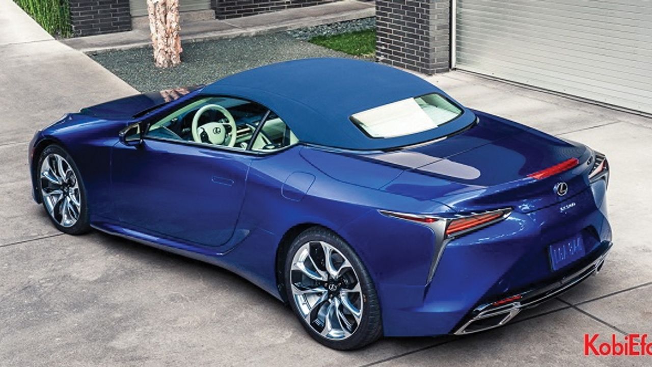 Lexus’tan sınırlı sayıda üretilecek LC Convertible Regatta