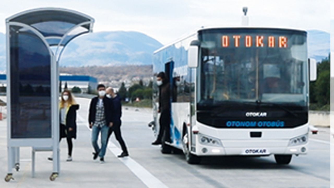Türkiye’nin sürücüsüz otobüsü testleri başarıyla geçti