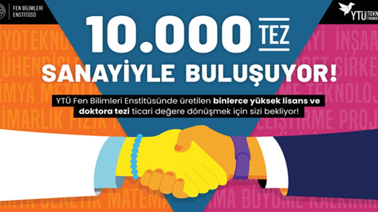 YTÜ-EN-TEZ bilgiyi ticarileştirecek
