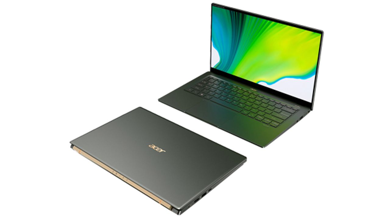 Antimikrobiyal dokunmatik ekranıyla; Yeni Acer Swift 5
