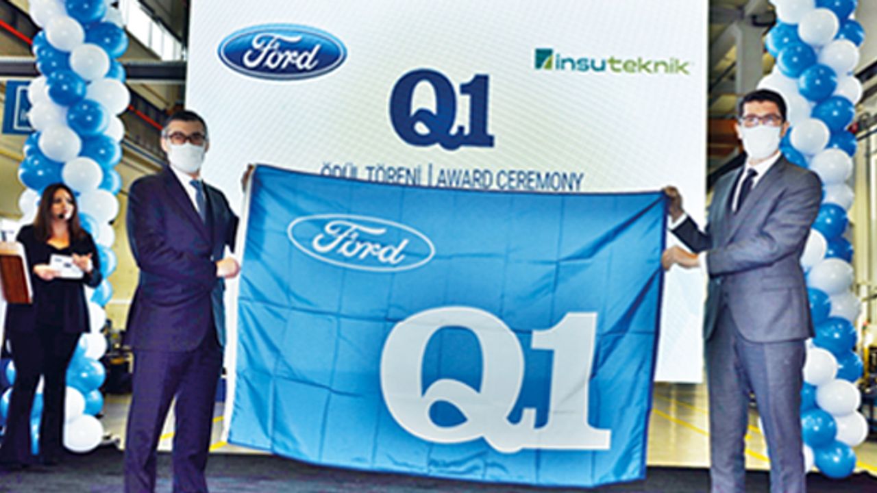İnsu Teknik’in kalitesi Ford Q1 sertifikası ile taçlandı