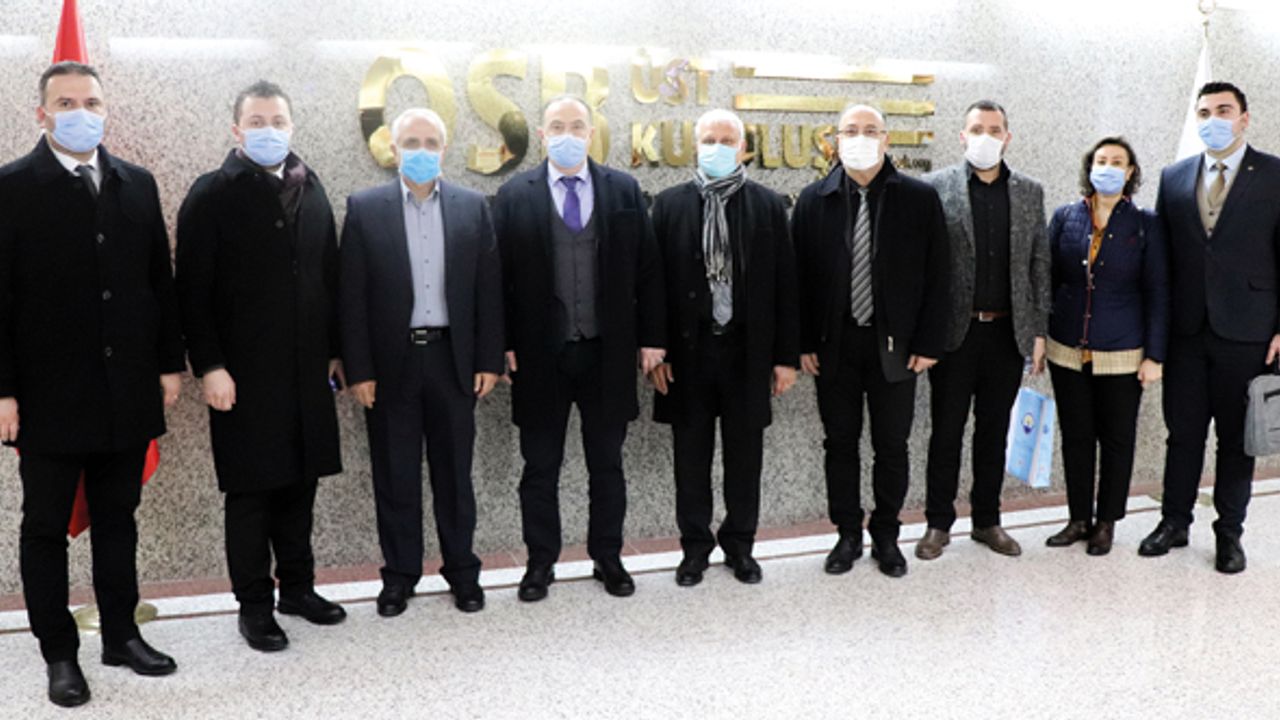 Keşan Gıda İhtisas OSB’den OSBÜK’e ziyaret