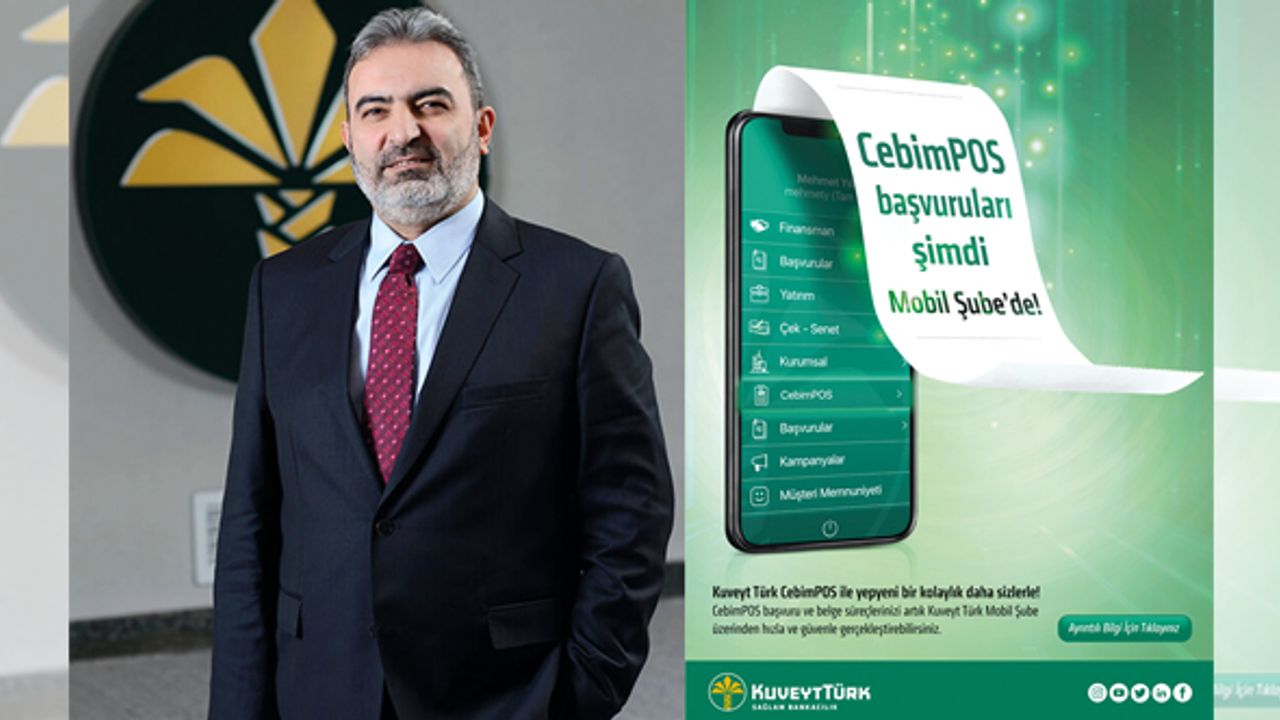CebimPOS başvuruları Kuveyt Türk Mobil’de 