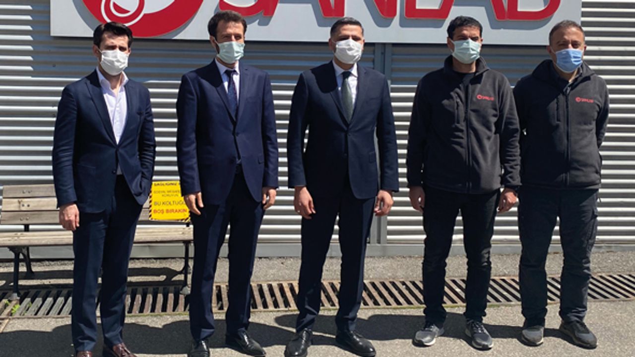 SANLAB’a Teknopark İstanbul’dan üst düzey ziyaret