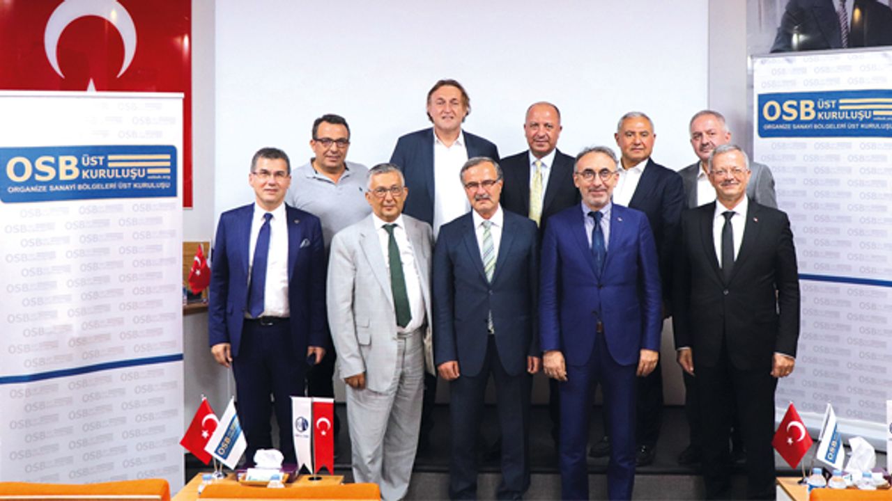 Turan, OSBÜK Yönetim Kurulu Toplantısı’na katıldı