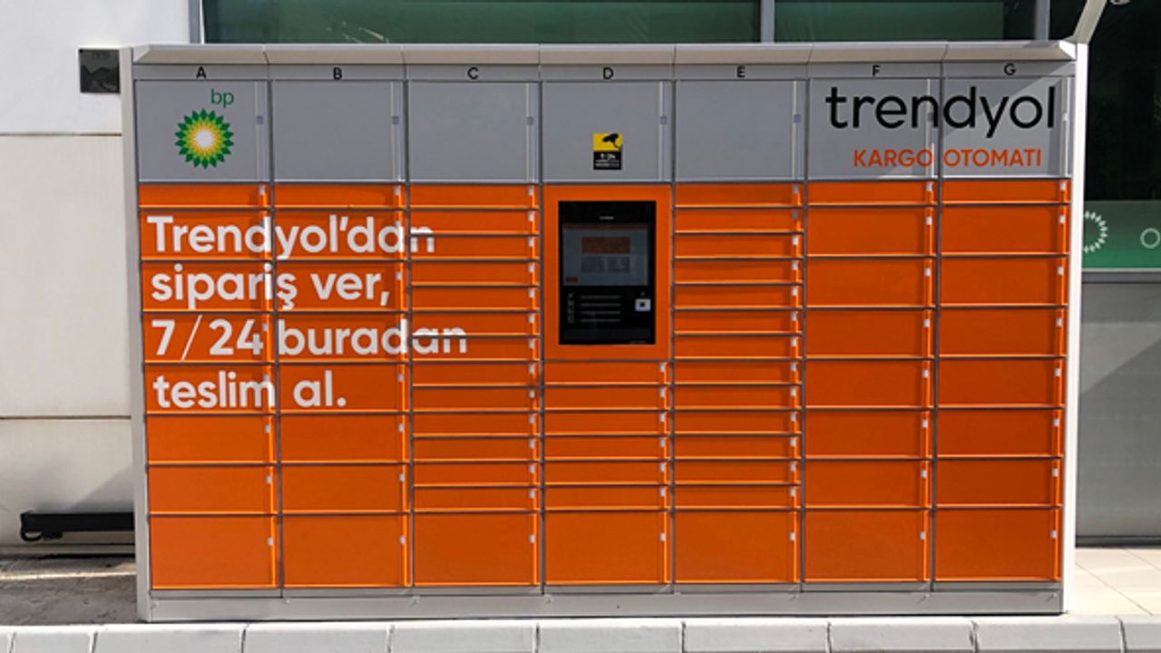 bp ve Trendyol Express’ten akıllı kargo otomatı ağı