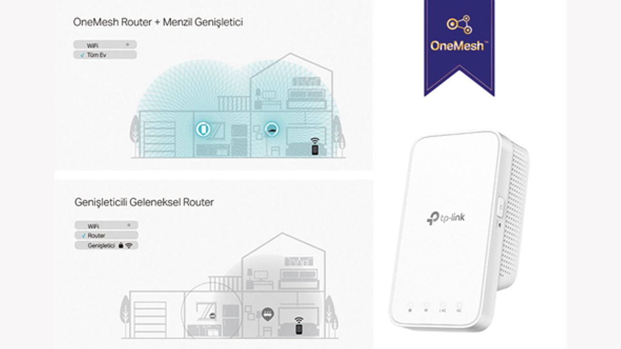 TP-Link’ten iki yeni wifi menzil genişletici