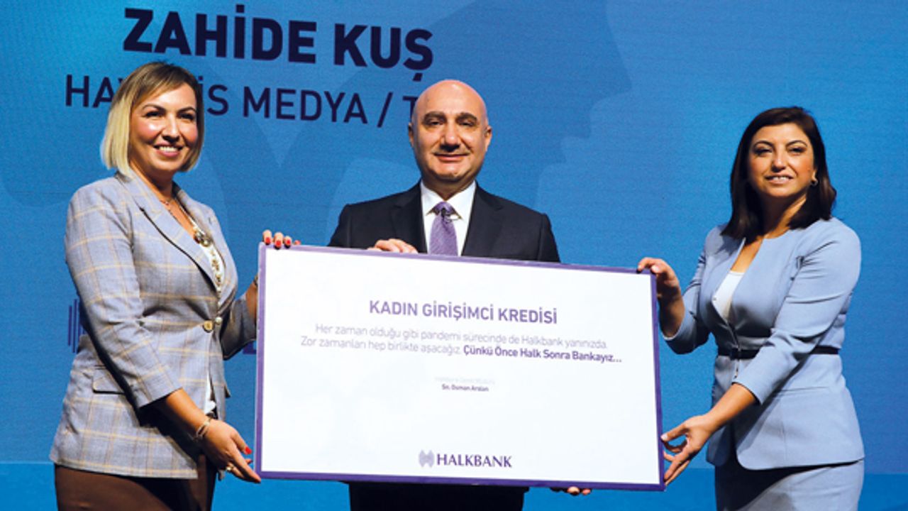 Kadın girişimciye yaklaşık 5 milyar TL kredi sağlandı; Egeli üreten kadınları Halkbank destekliyor