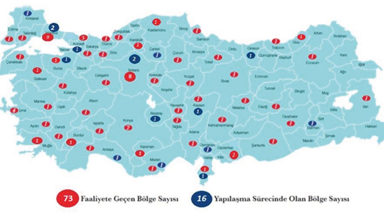 Teknoparklarda 89’a ulaşıldı; Türkiye’nin Teknoloji Üsleri