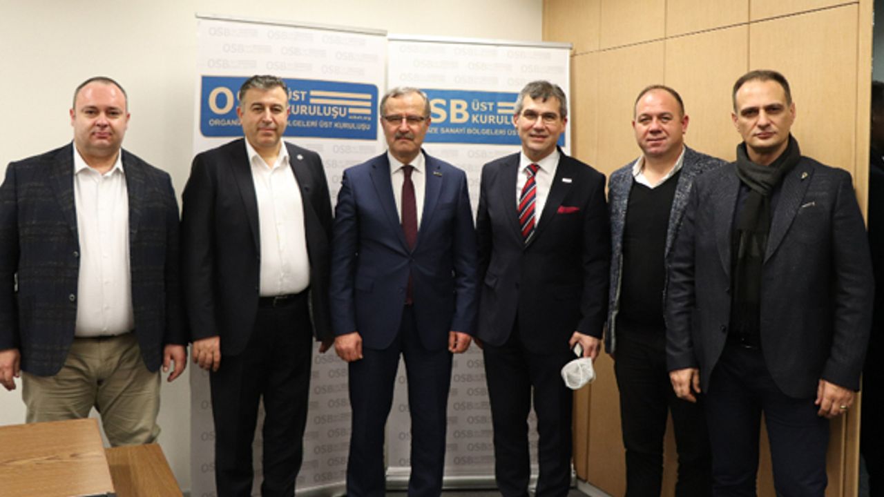 Hayrabolu OSB, Başkan Kütükcü’yü ziyaret etti