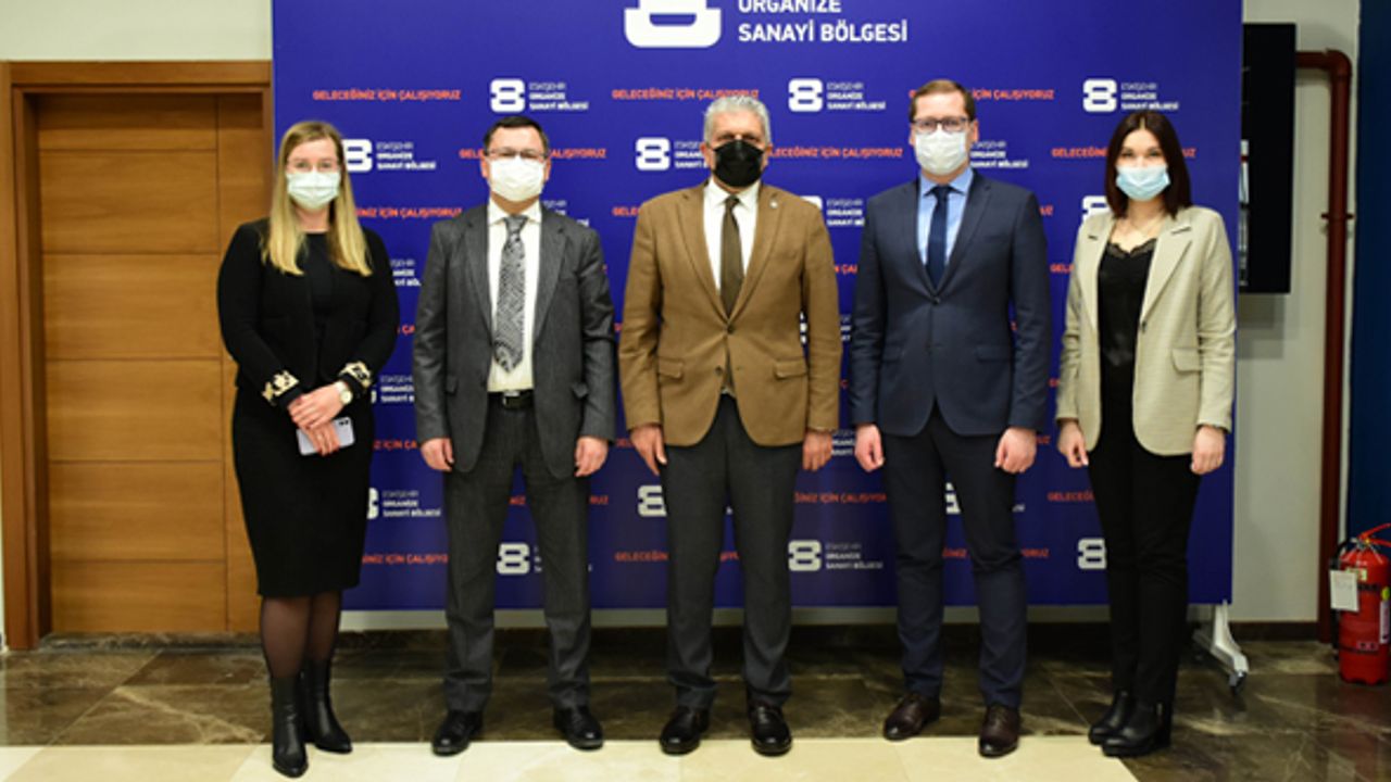 Rus heyetinden Eskişehir OSB’ye işbirliği ziyareti