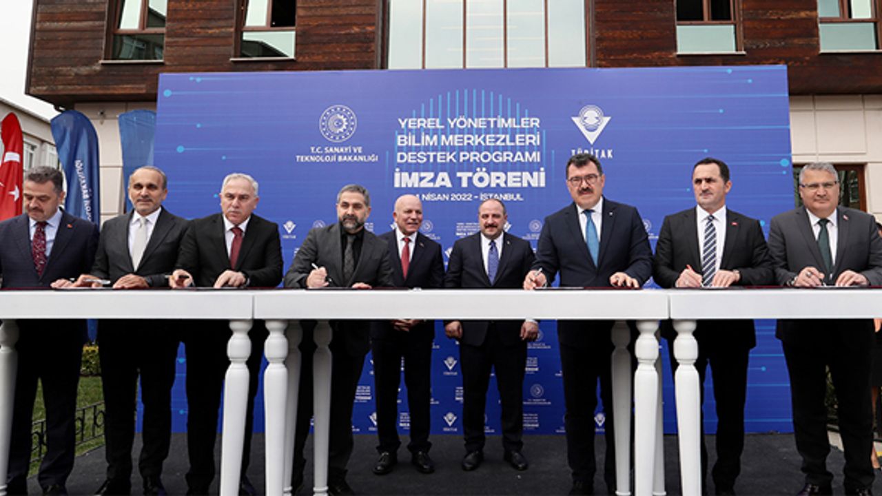 7 bilim merkezine daha TÜBİTAK desteği