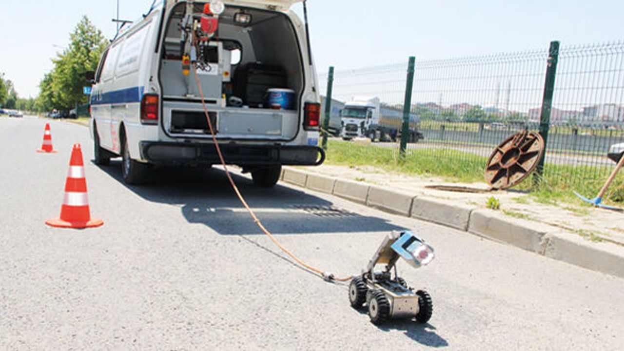 Kanal Görüntüleme Robotu ile altyapıya sürekli kontrol