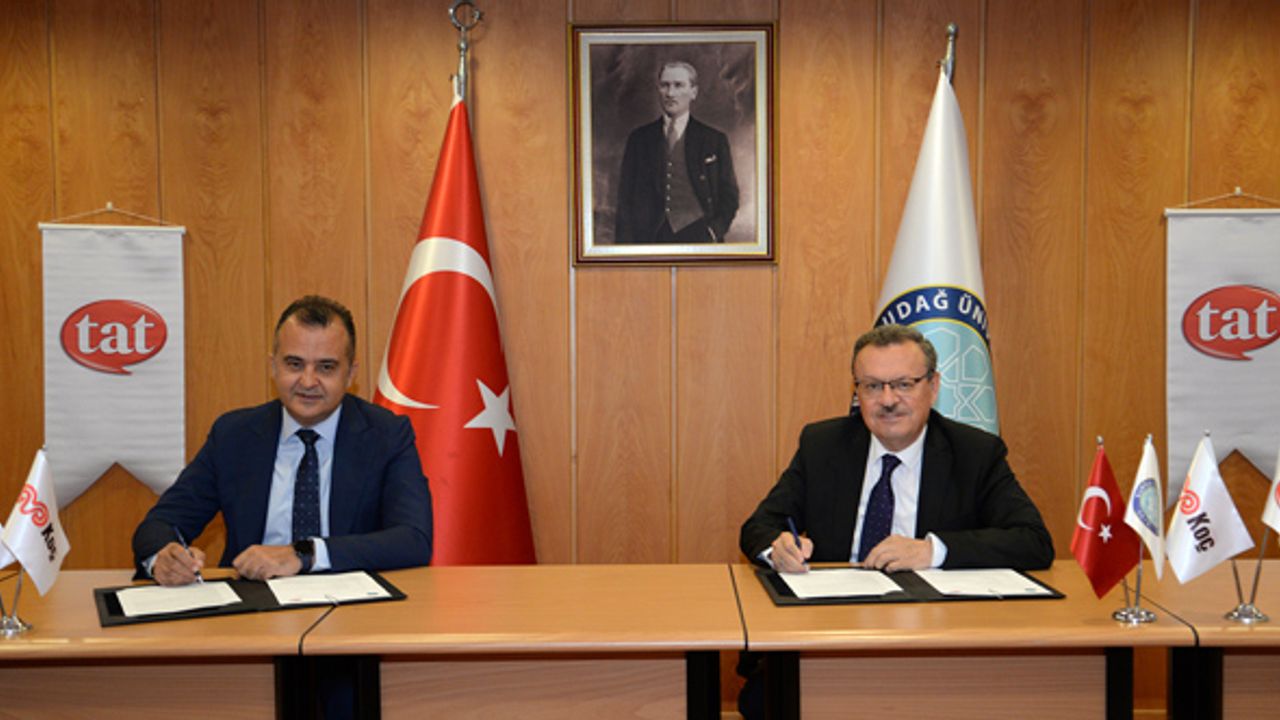 Tat Gıda, Bursa Uludağ Üniversitesi ile işbirliği protokolü imzaladı