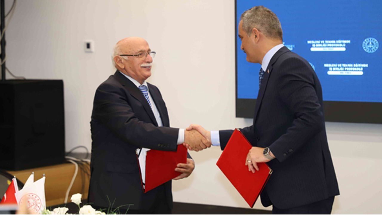 Milli Eğitim Bakanlığı ile Teknopark İstanbul protokol imzaladı
