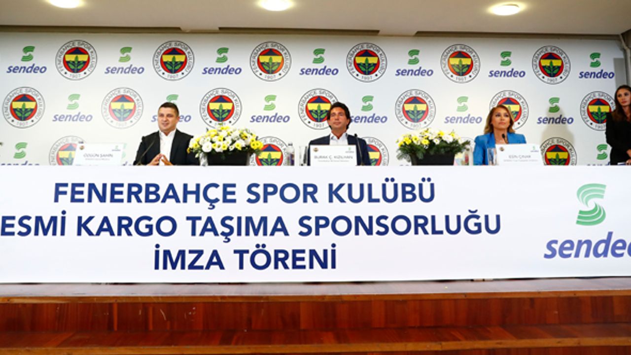 Sendeo, Fenerbahçe Spor Kulübünün resmi kargo taşıma sponsoru oldu