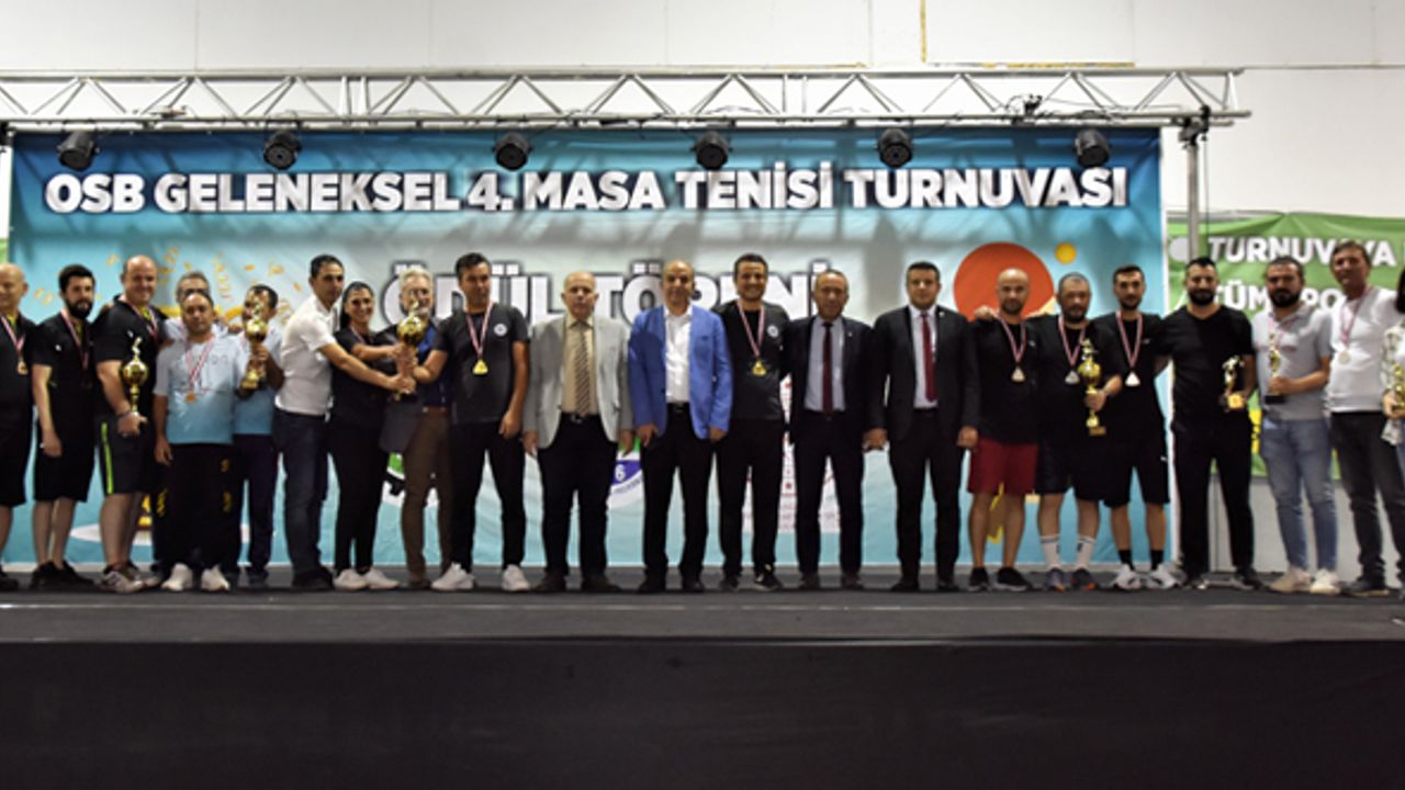 Denizli OSB’de şampiyon belli oldu