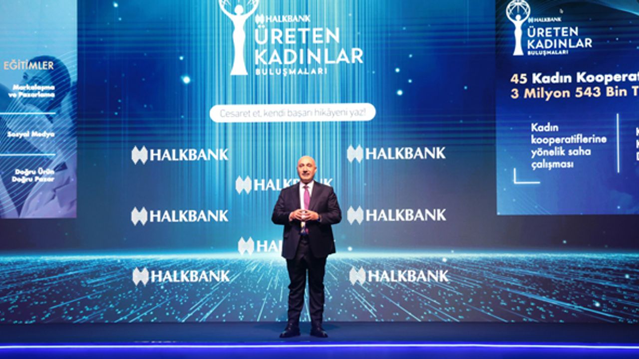 Halkbank’tan 136 bin kadın girişimciye 16.3 milyar TL destek