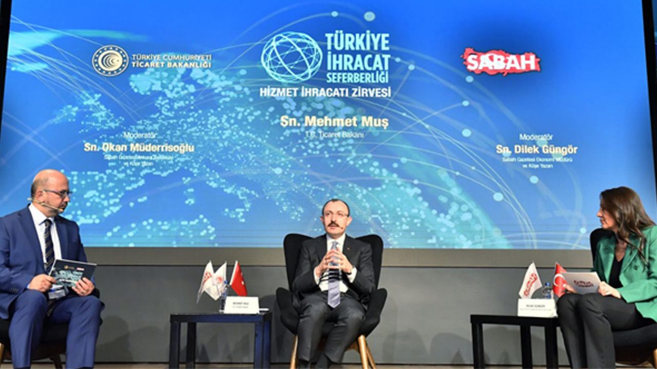Hizmet ihracatında 2023 hedefi 100 milyar dolar üstü