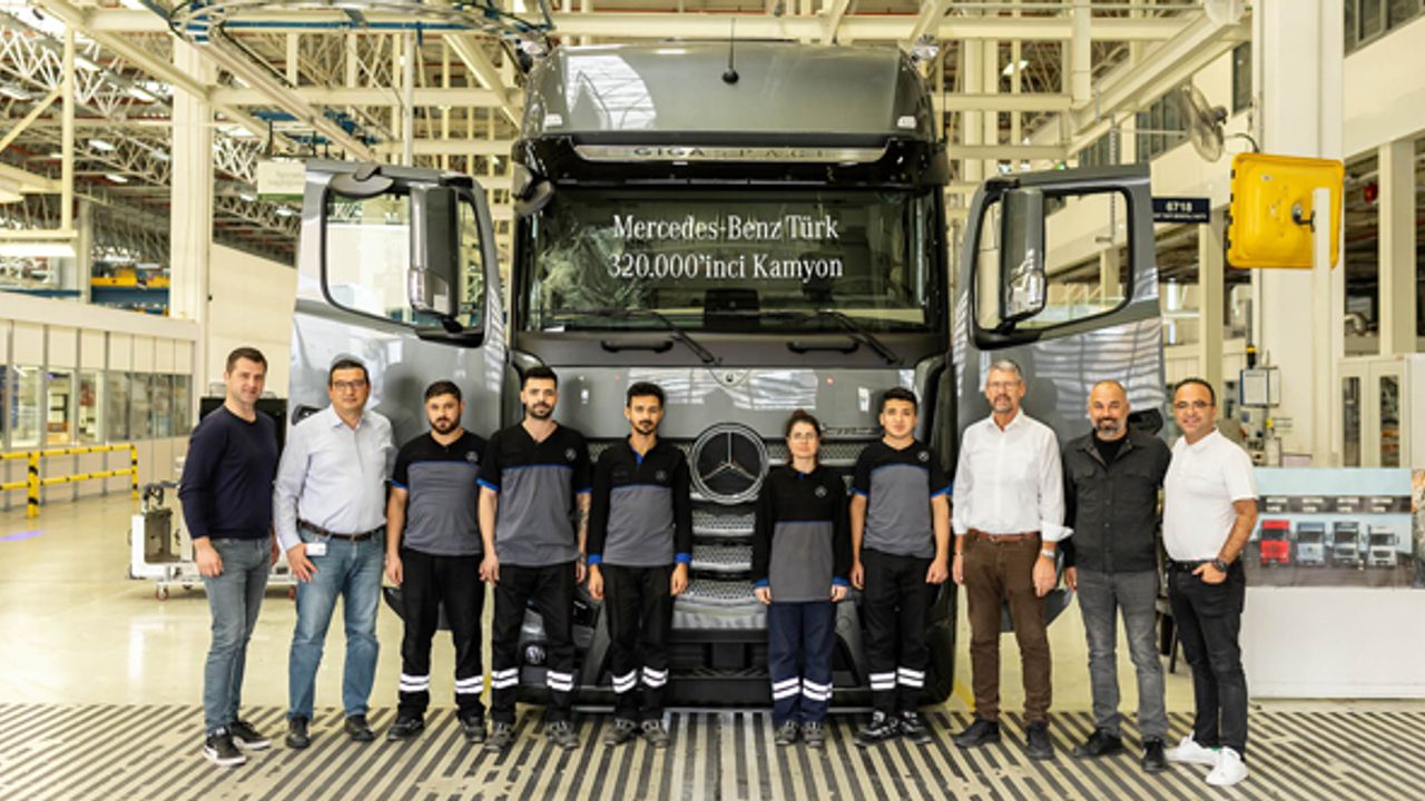 Mercedes-Benz Türk, 320 bininci kamyonunu üretti
