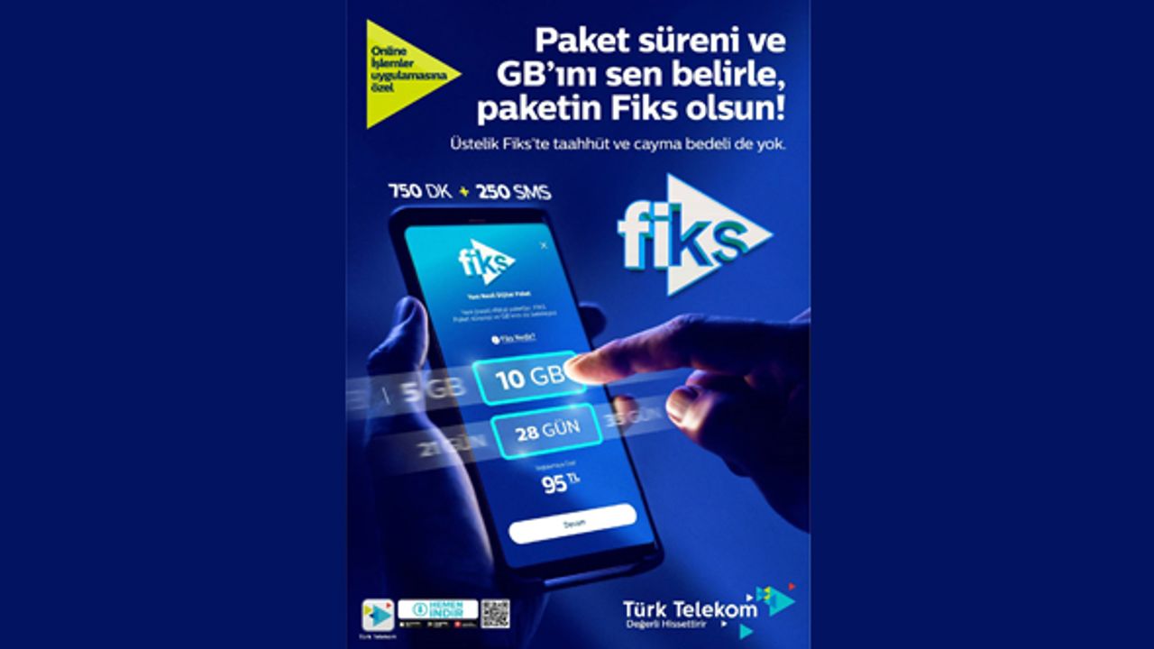 Türk Telekom’dan yeni nesil dijital paket: Fiks